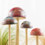 Champignons en céramique