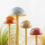 Champignons en céramique